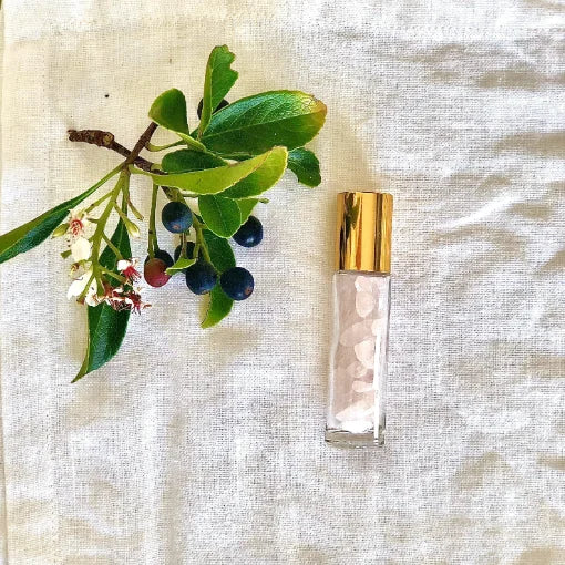 Essential Oil Crystal Gemstone Roller Bottle