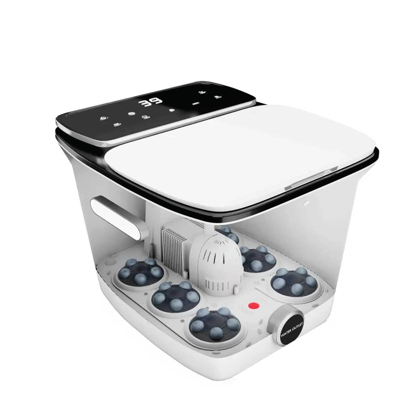Foot Spa Automatic Water Heating Massager - Electric Pedicure Bath