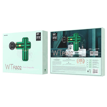 4-Head Portable Muscle Massage Gun For Sports - Red