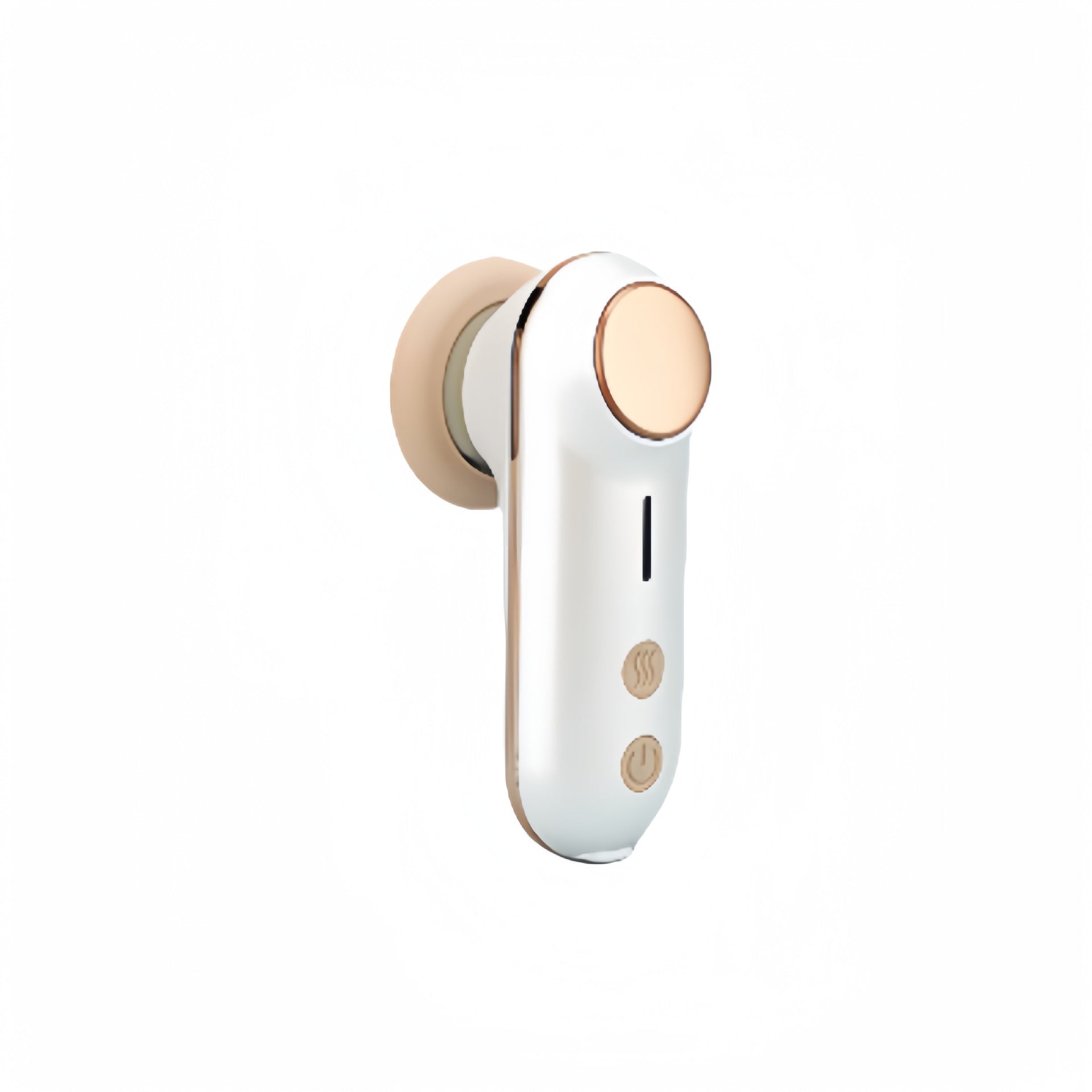 Mini Facial & Head Massager with Heat Therapy - USB-C Rechargeable, 3 Modes(white)