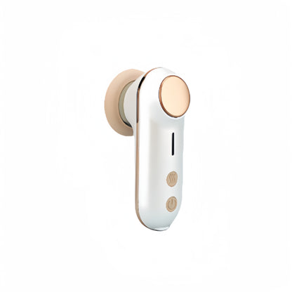 Mini Facial & Head Massager with Heat Therapy - USB-C Rechargeable, 3 Modes(white)