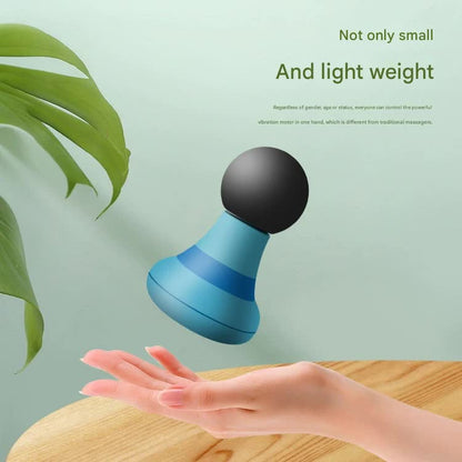 Mini Electric Fascia Massage Gun - Portable Deep Tissue Percussion Massager with Quiet Motor(Green)