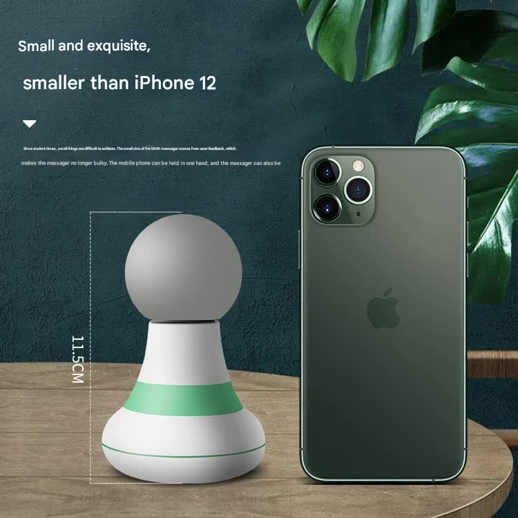 Mini Electric Fascia Massage Gun - Portable Deep Tissue Percussion Massager with Quiet Motor(Yellow)