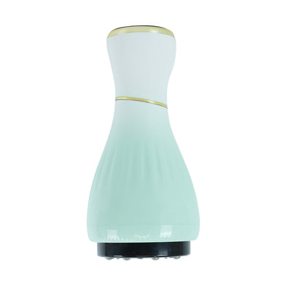 Green Portable Electric Cupping Therapy Device - Adjustable Intensity & Heat